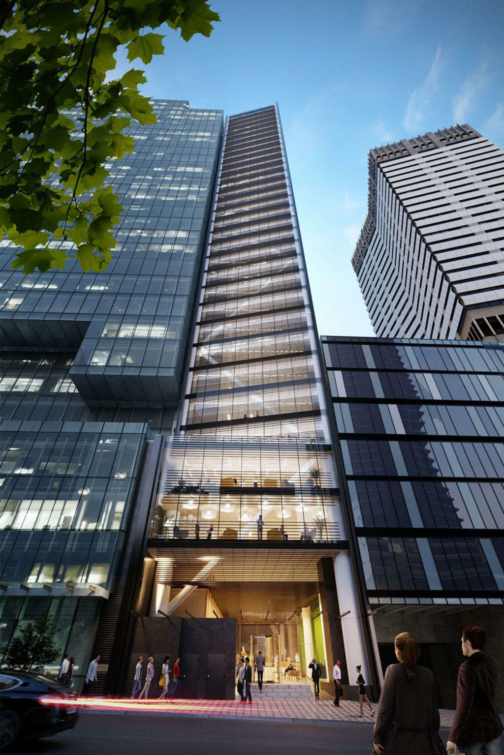 Developer Maville Group proposes 33-storey office tower for North Sydney