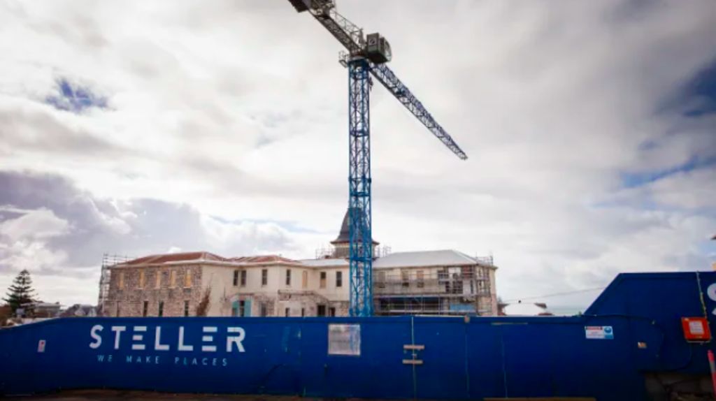 Work halts at Steller's Continental Hotel project, developer sacks 76
