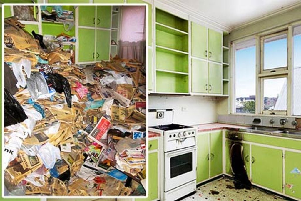 Hoarder's home surprises at auction