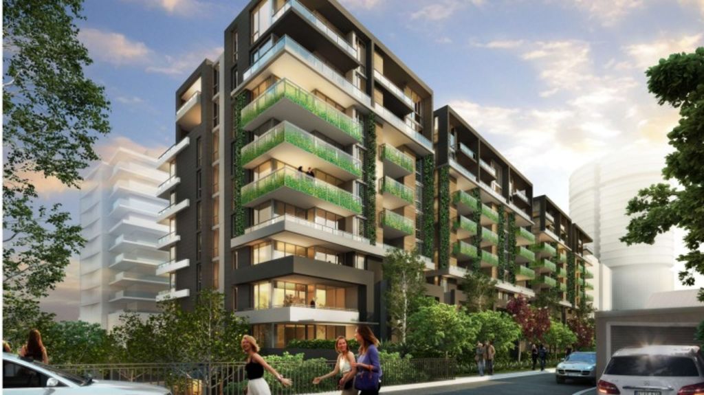 An artist's impression of Ebsworth at Green Square. Photo: domain.com.au