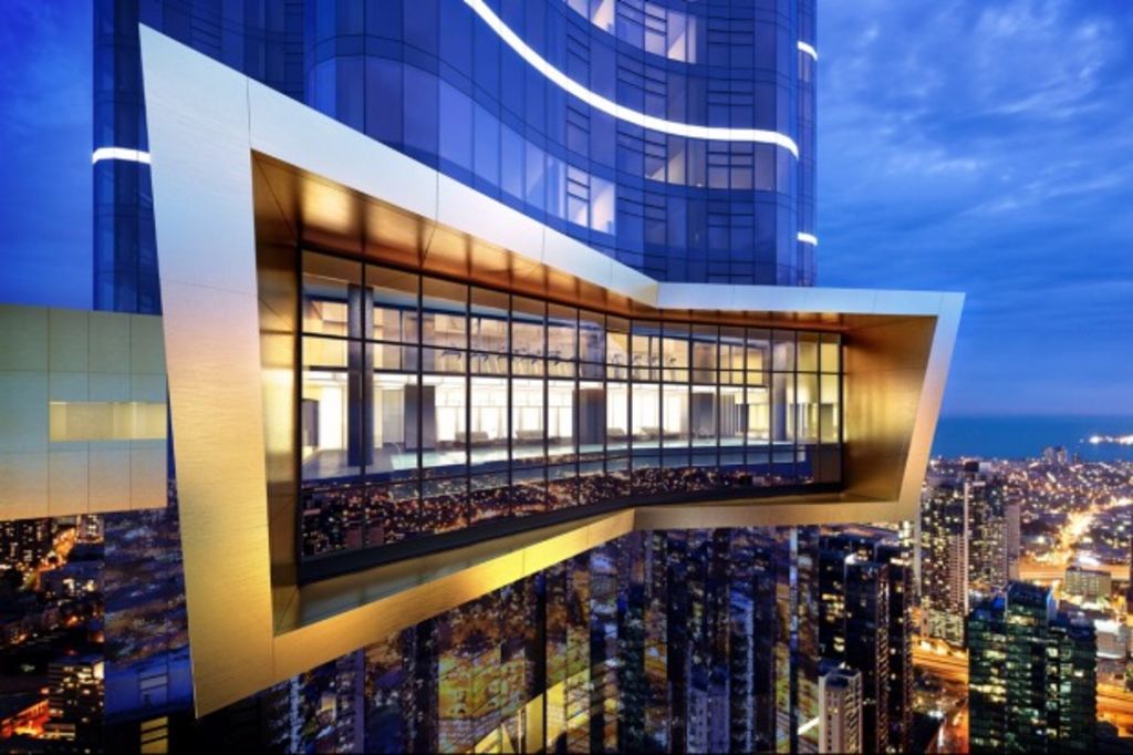 The high life set to sell in Australia's tallest apartment landmark