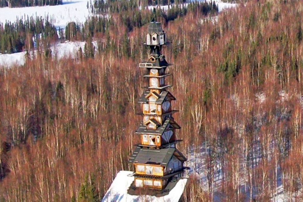 Abandoned Dr Seuss house in Alaska a tower of mystery