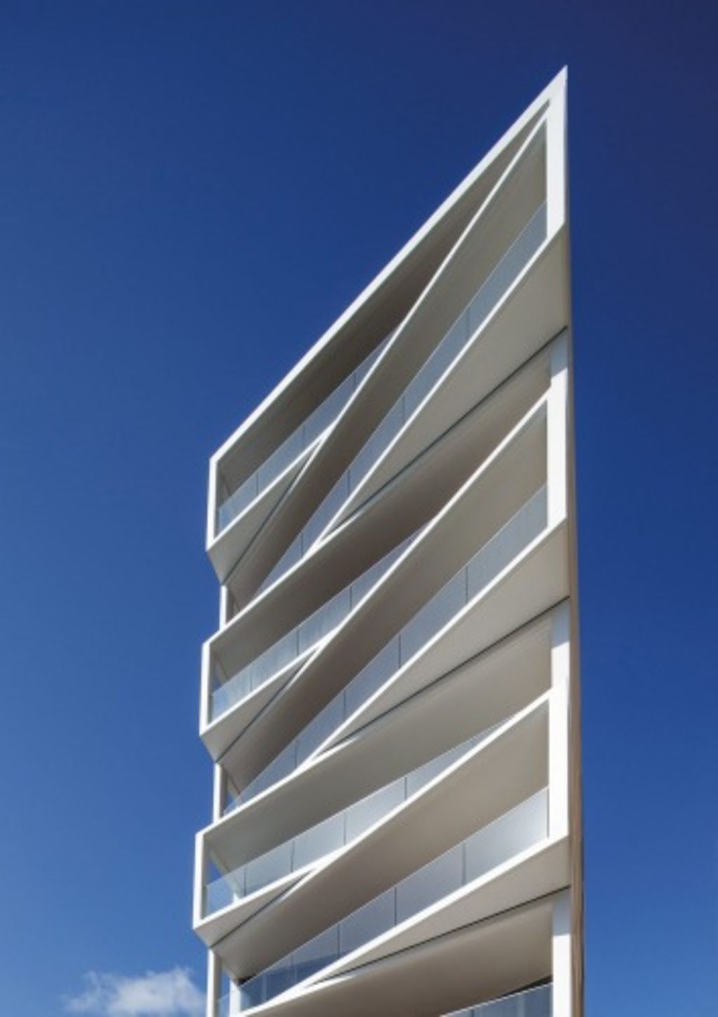 The Aria apartment block, designed by MHN Design Union. Photo: John Gollings