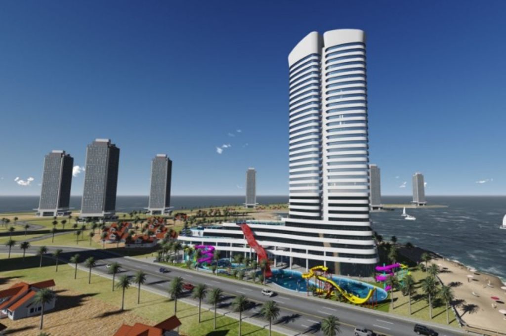 New apartment tower to feature a water park