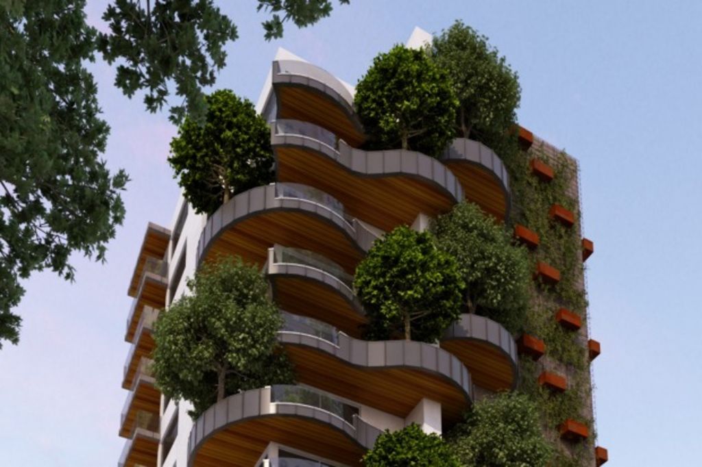 Vertical forest plan trumps the vertical gardens of the city's apartment canopy