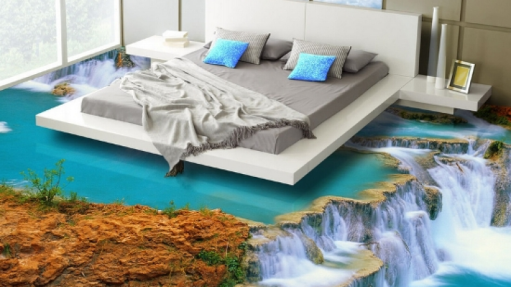 3D designs turn ordinary floors into artworks