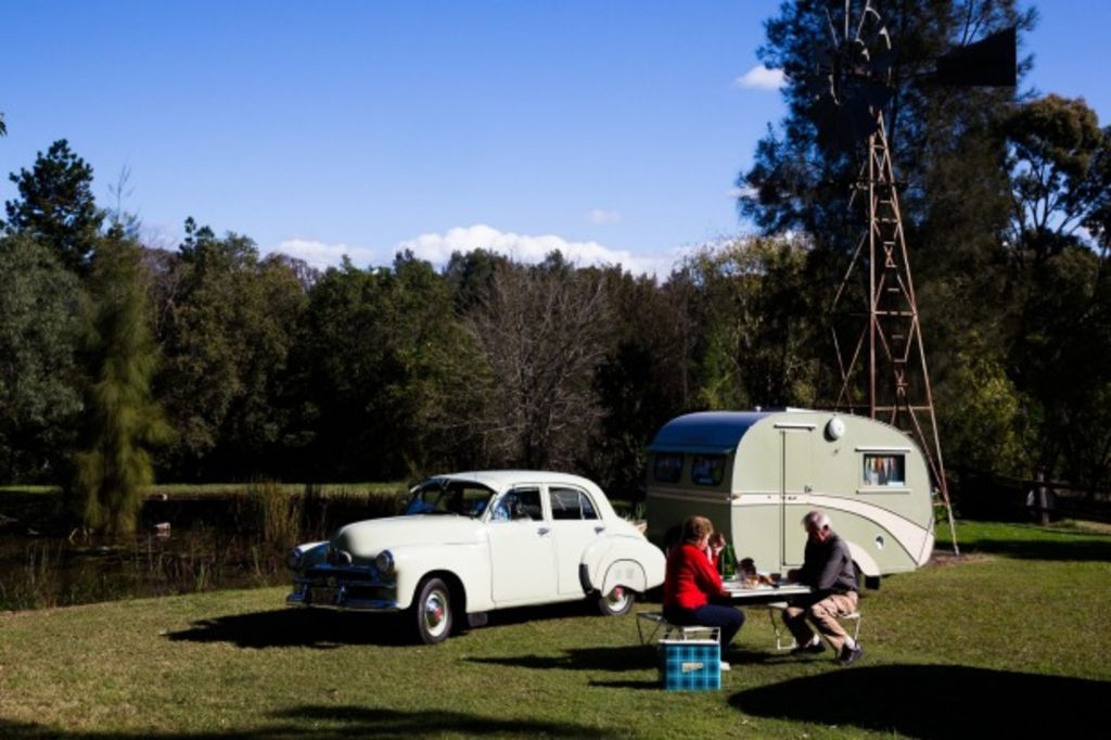 Retro design: Life in a vintage caravan