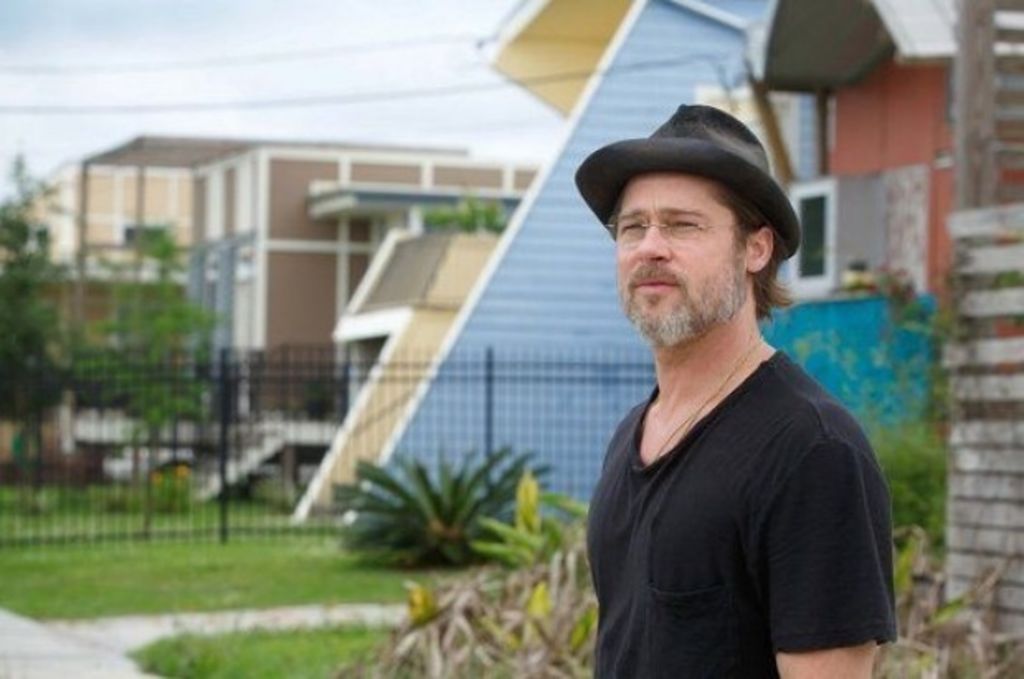 Brad Pitt builds 109 homes for homeless in New Orleans