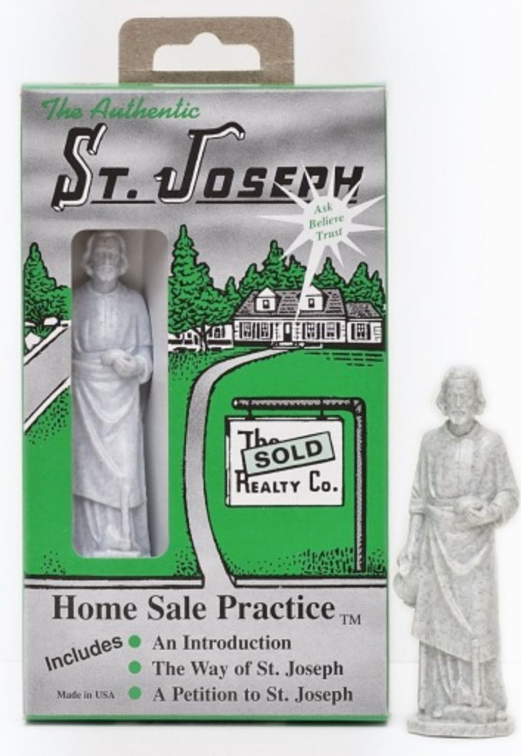 The original real estate agent Saint Joseph maintains his popularity