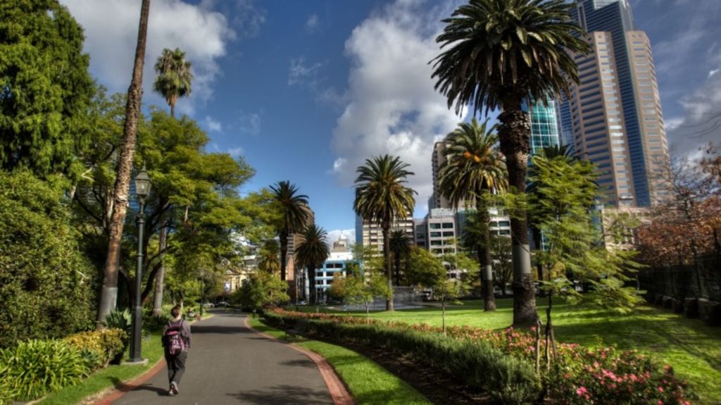 East Melbourne tops the list as Melbourne's most liveable suburb. Photo: Craig Sillitoe