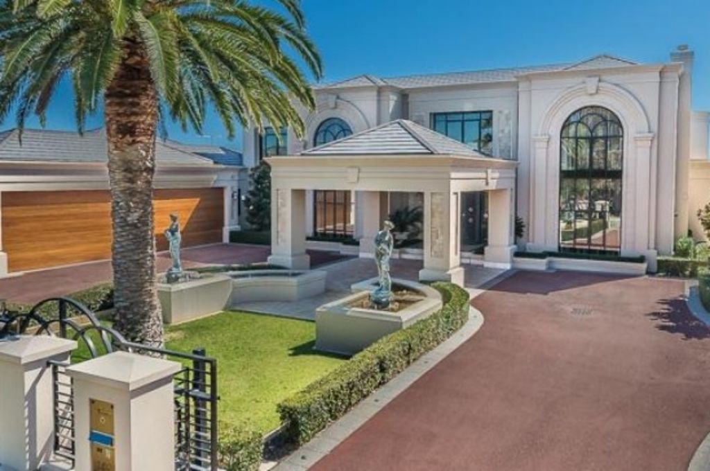 Perth mansion prices plunge nearly 12pc