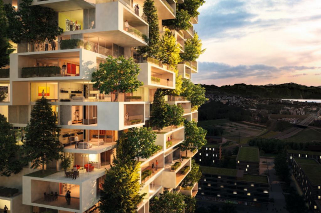 Vertical forest in Switzerland about to become a reality