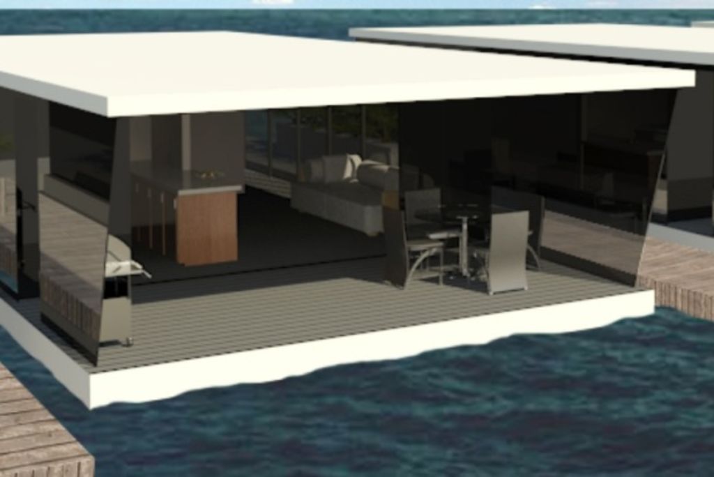 Floating apartments launched on the Gold Coast
