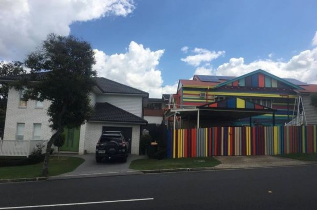 Brisbane's rainbow-painted house to raise awareness