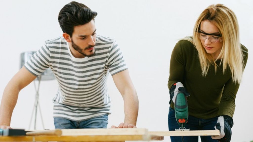 Get your DIY on: You can save thousands of dollars by tackling some jobs yourself. Photo: Stocksy