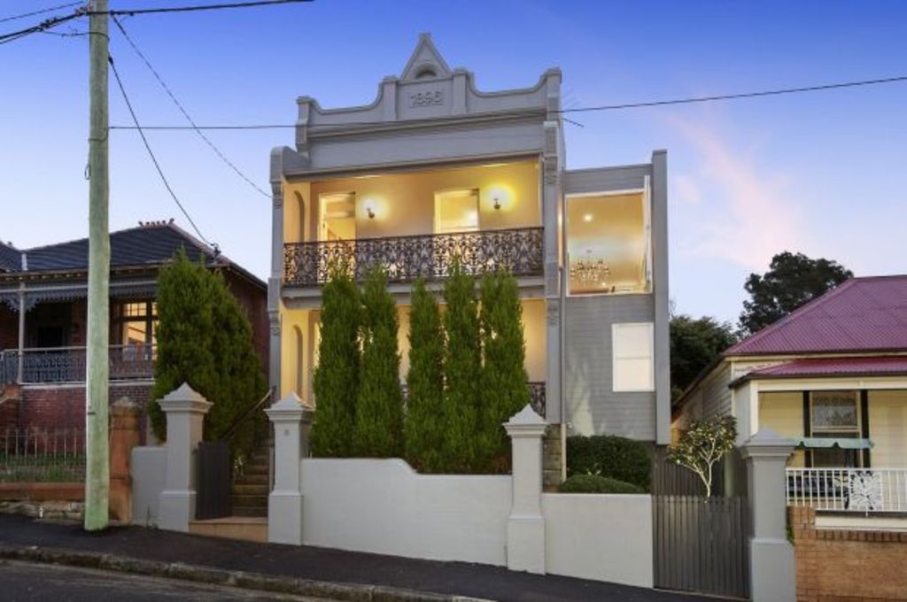 It looks like just another glamorous Balmain terrace, but....