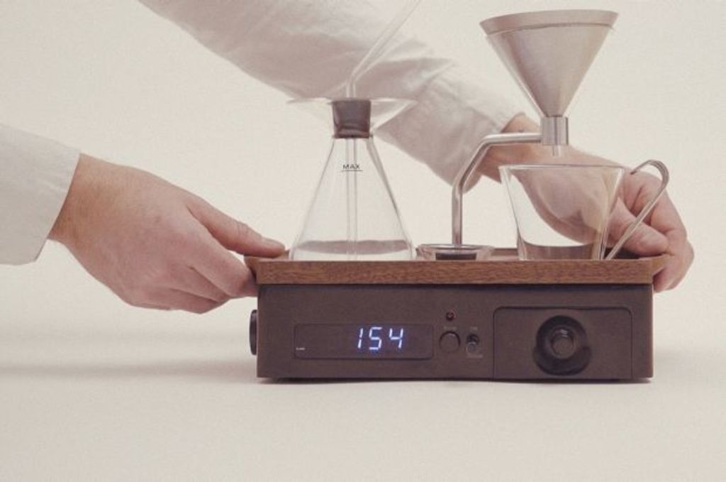 Alarm wakes you, then makes you coffee