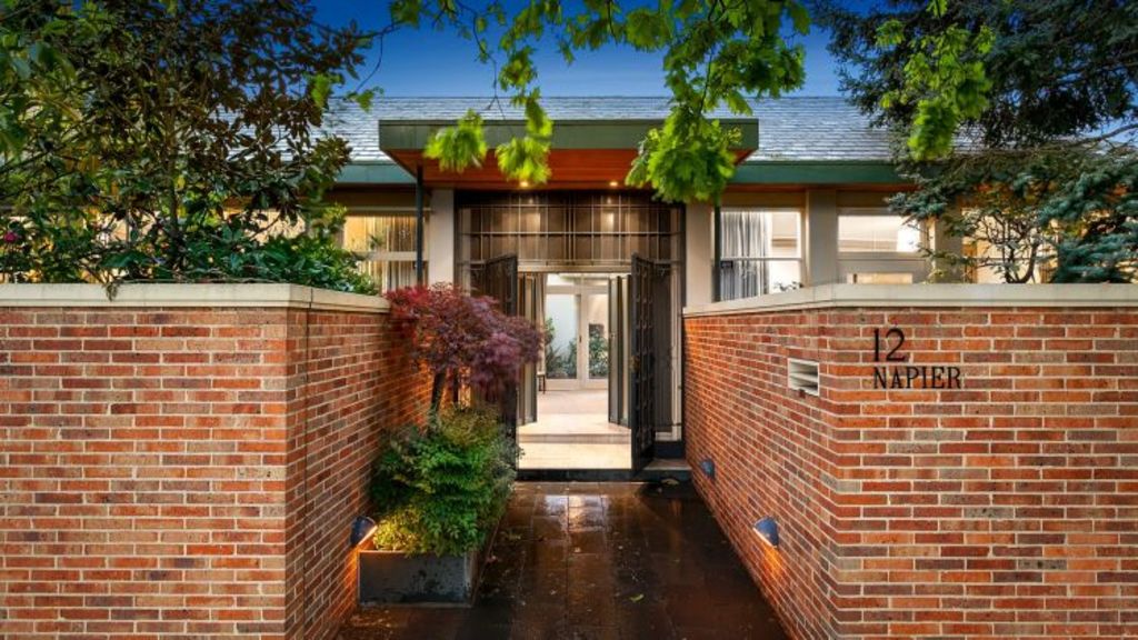Record: a buyer paid more than $10,000 per square metre for 12 St Georges Road, Toorak. Photo: RT Edgar Toorak