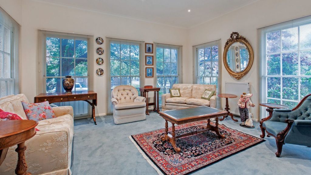 The interior of the deceased estate on St Ninians Road, which sold for $5.68 million. Photo: Marshall White