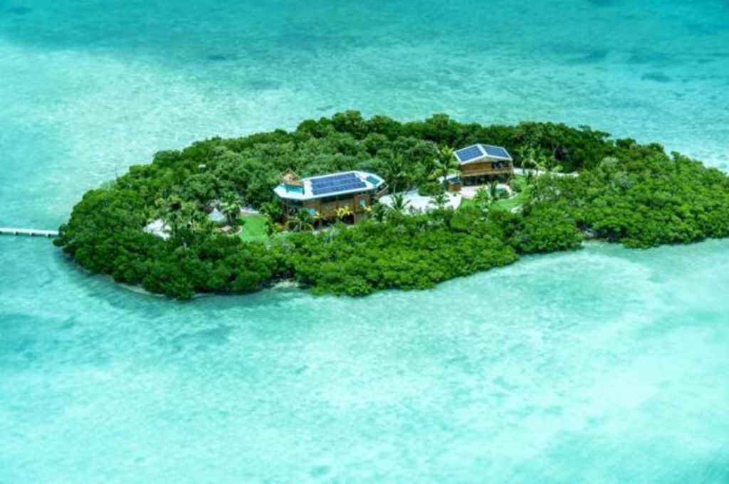 This $8.99 million villa comes with its own private island