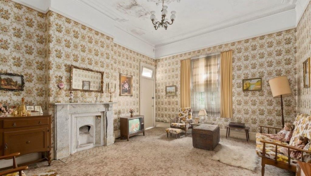 While home owners had expressed interest in purchasing the house and restoring it to its former glory, only developers bid on the day. Photo: Supplied.