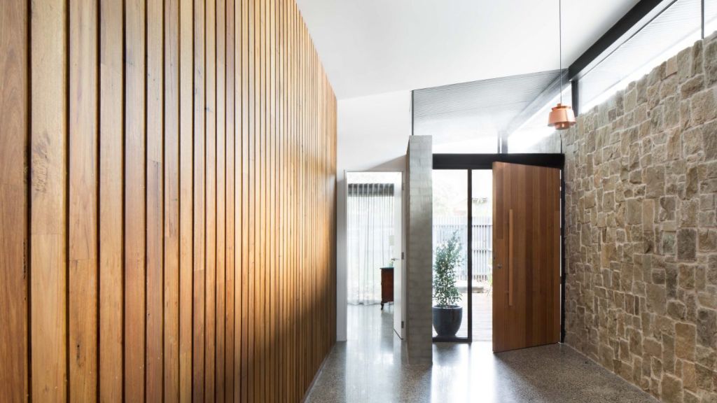 Black Rock House becomes more contemporary as one moves throughout the residence. Photo: Emily Bartlett