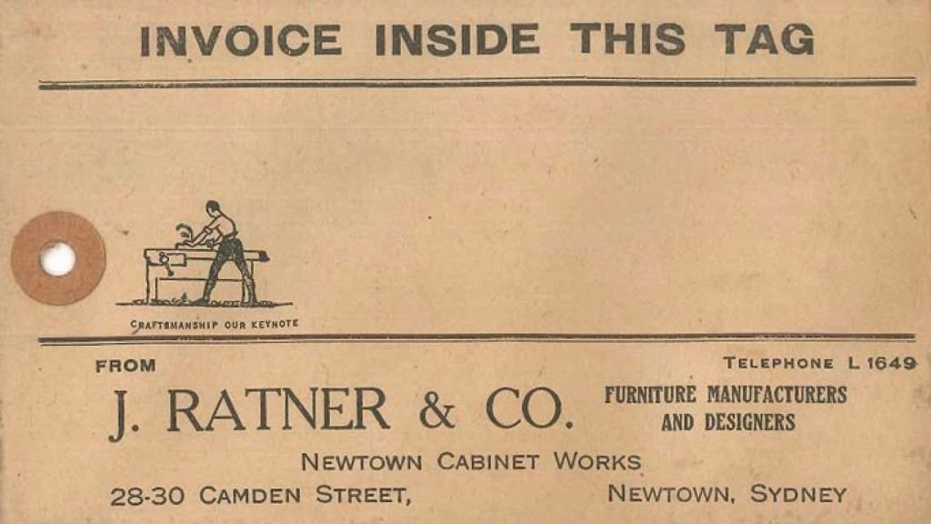 The Ratner family ran a furniture business in Newtown for many years.
