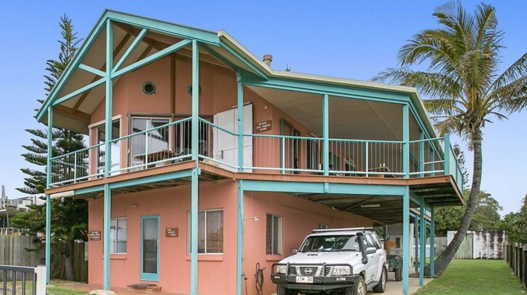 Noosa beach home accessed only by fourwheeldrive attracts interest from all over Australia
