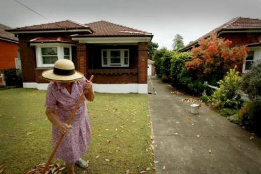 Women rely on the family home for old age