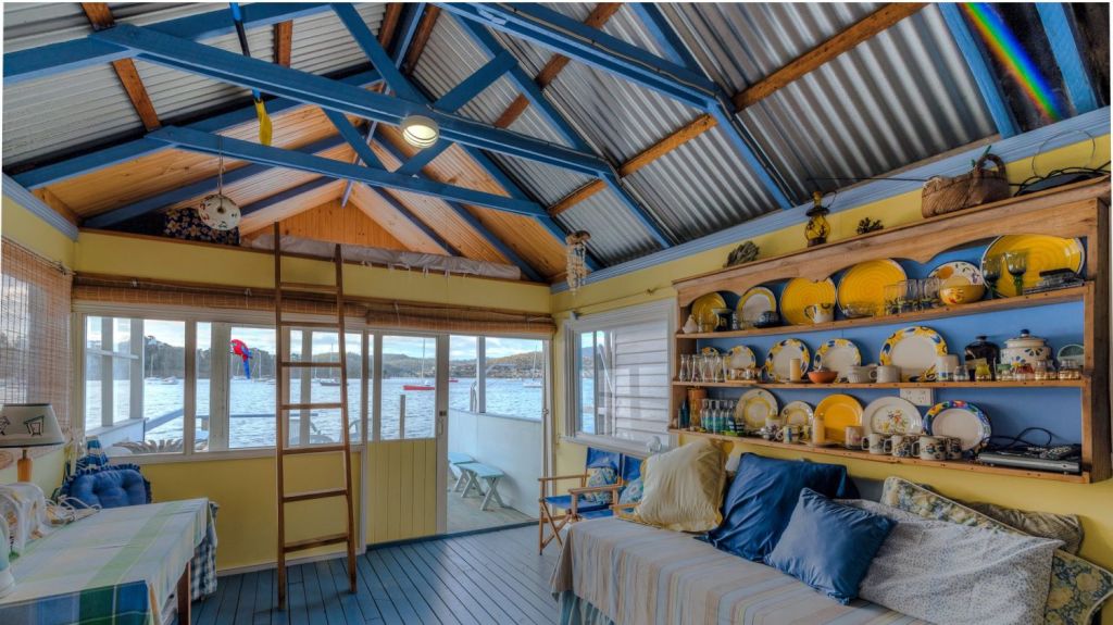 Iconic boat sheds in Tasmania’s Cornelian Bay on the market