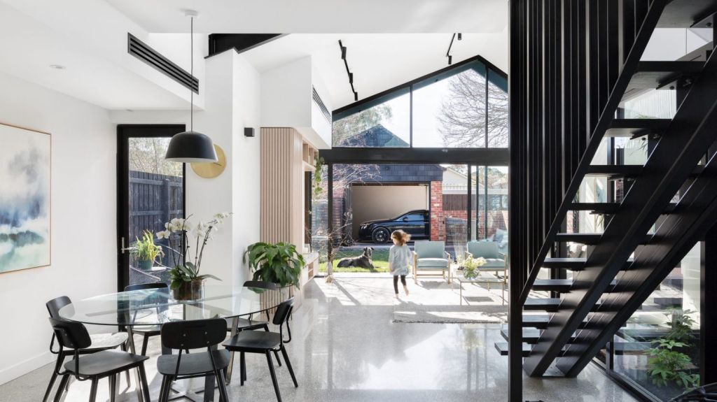The impeccable period renovation and extension at 71 Cunningham Street, Northcote is the work of architects Bellemo & Cat. Photo: Jellis Craig