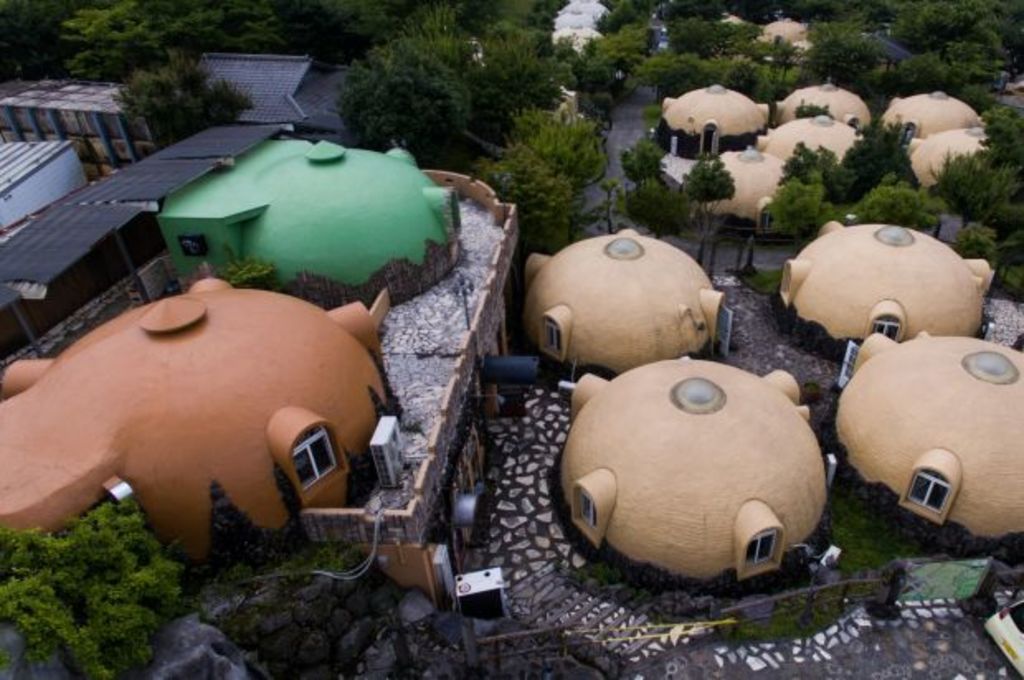 Japan's quirky, quake-resistant dome houses prove a big draw