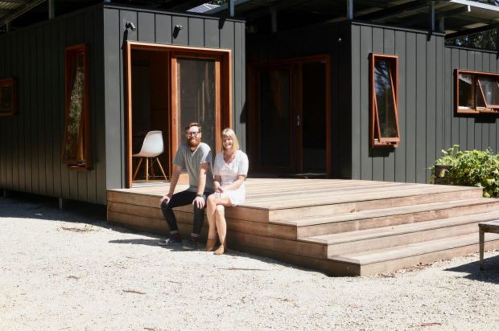 'We still wanted to be homeowners': Life in a shipping container