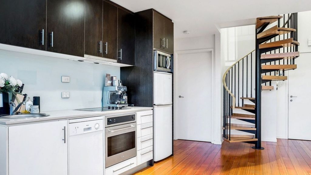 Air rights aside, the unit is a two-bedroom, loft-style home. Photo: Supplied