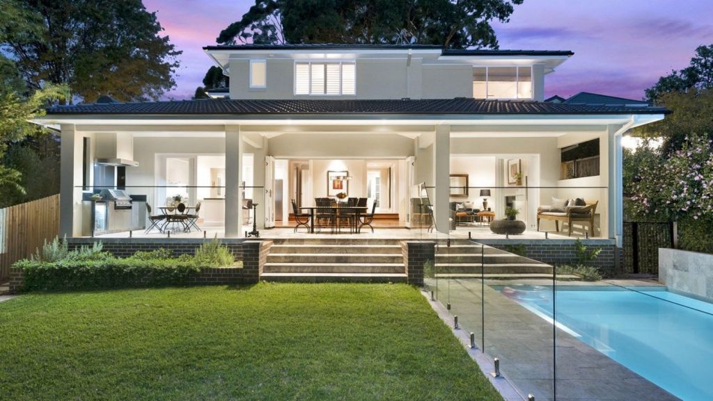 Marketed as an entertainer's delight, this Turramurra home sold for $4.35 million.