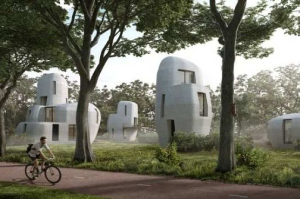 Plans to build little neighbourhood of 3D-printed concrete houses