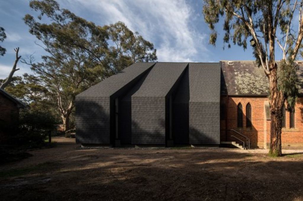 Here's a strange project: A church is extending its building
