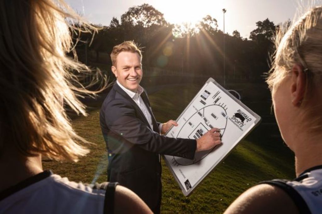 Sam Goddard: The real estate director also a women's AFL coach