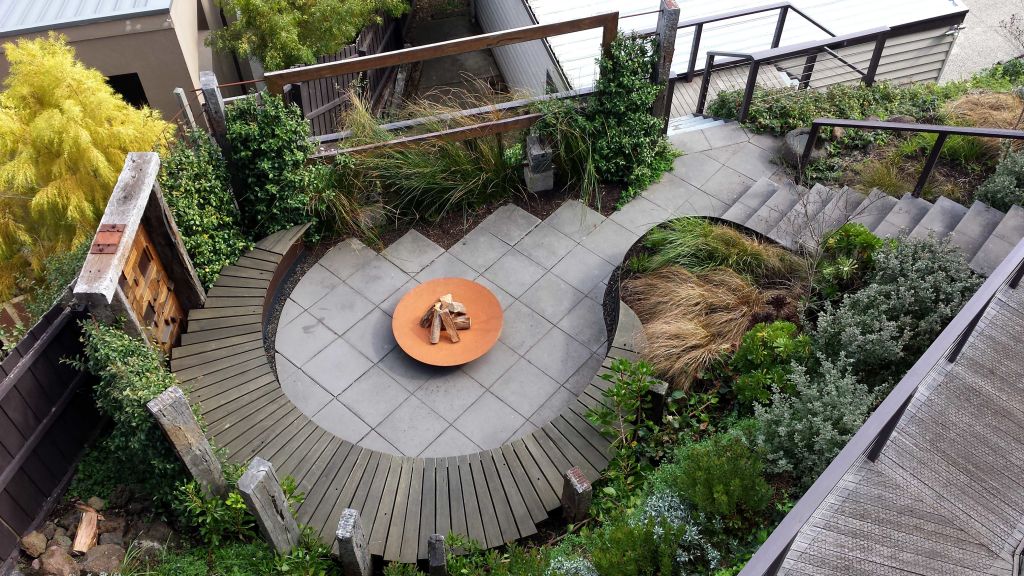 modern japanese garden plan