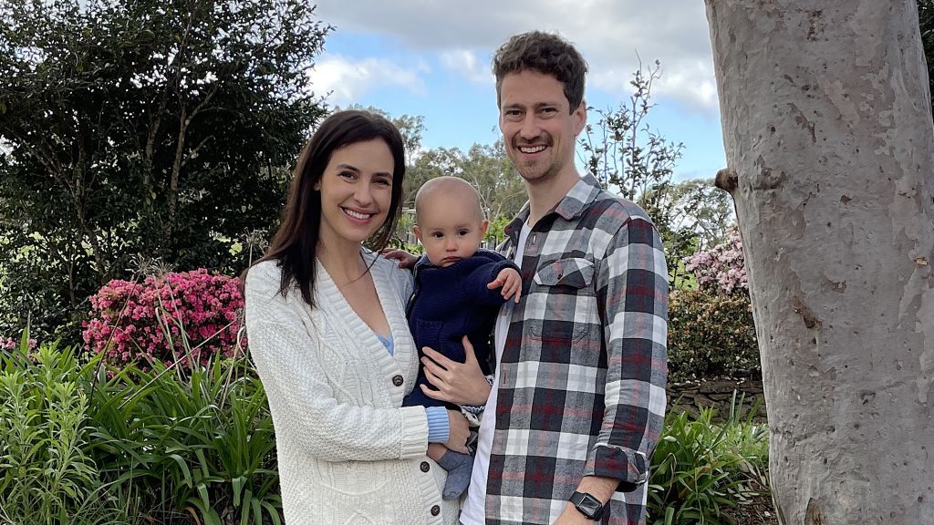 A photo of Diana Gyllen-Brissett and her family.