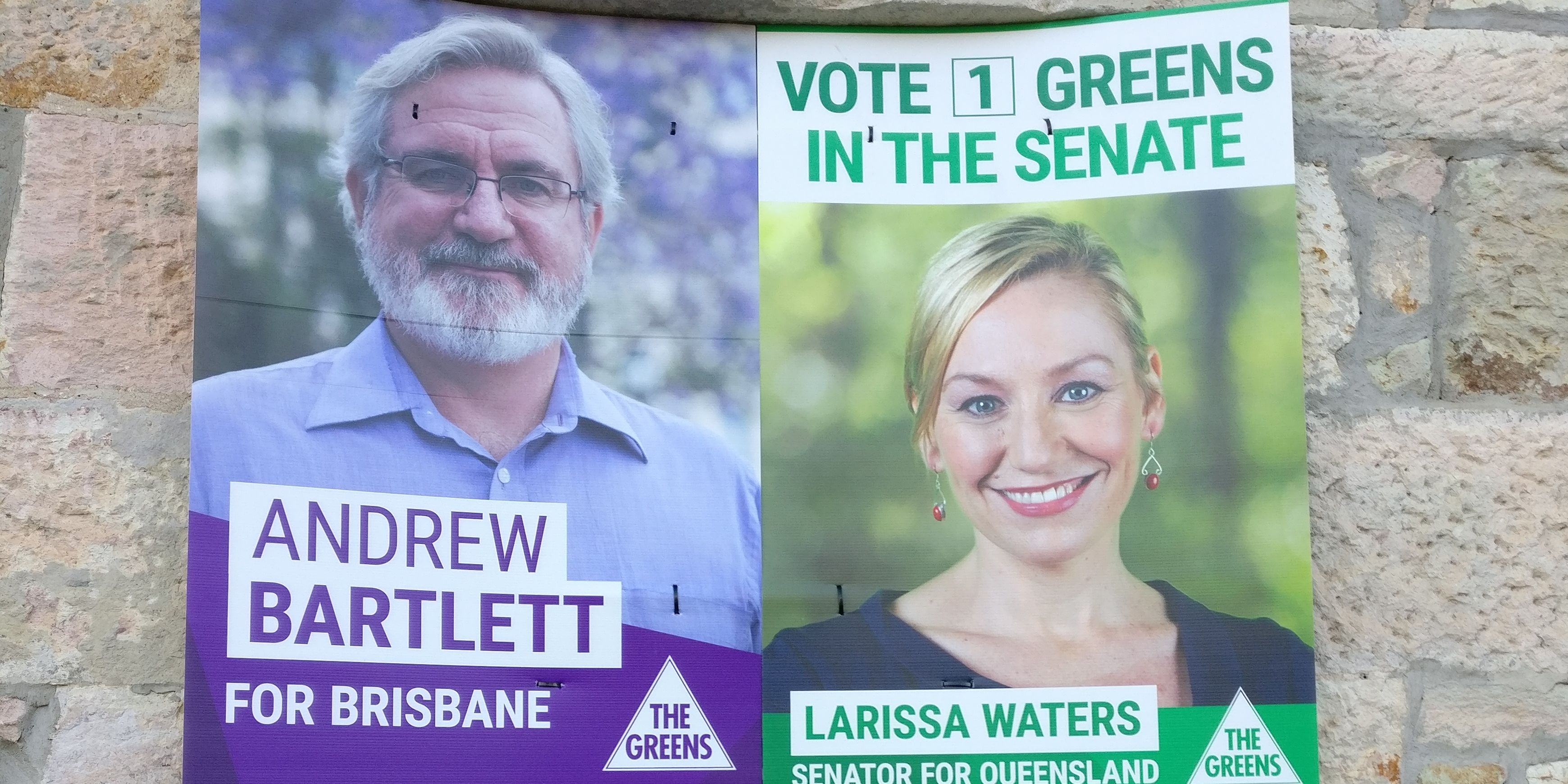 'Trying to protect the home': Anger as agents remove political posters