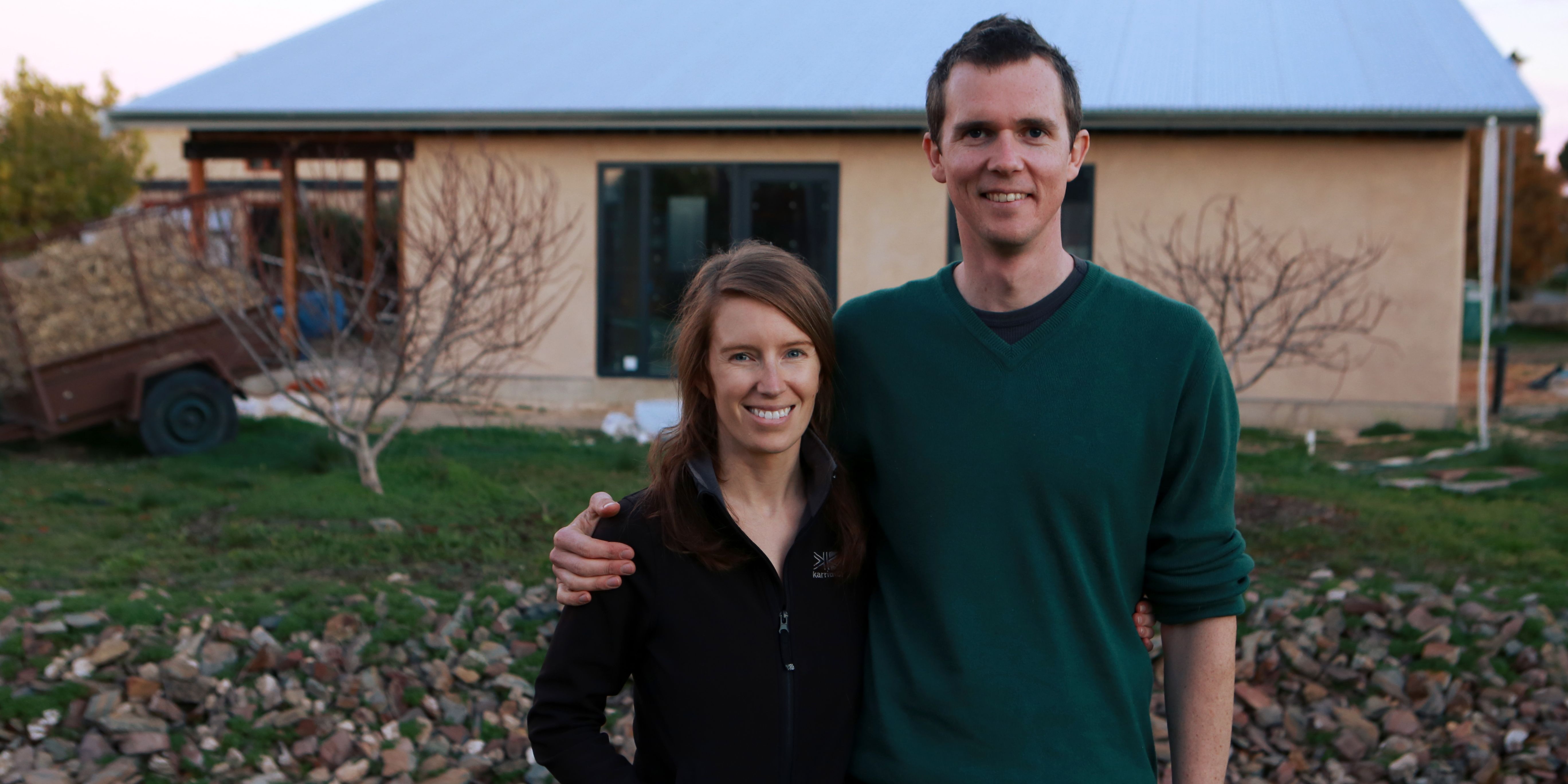 'The house that beer built': Inside a home built almost completely of straw