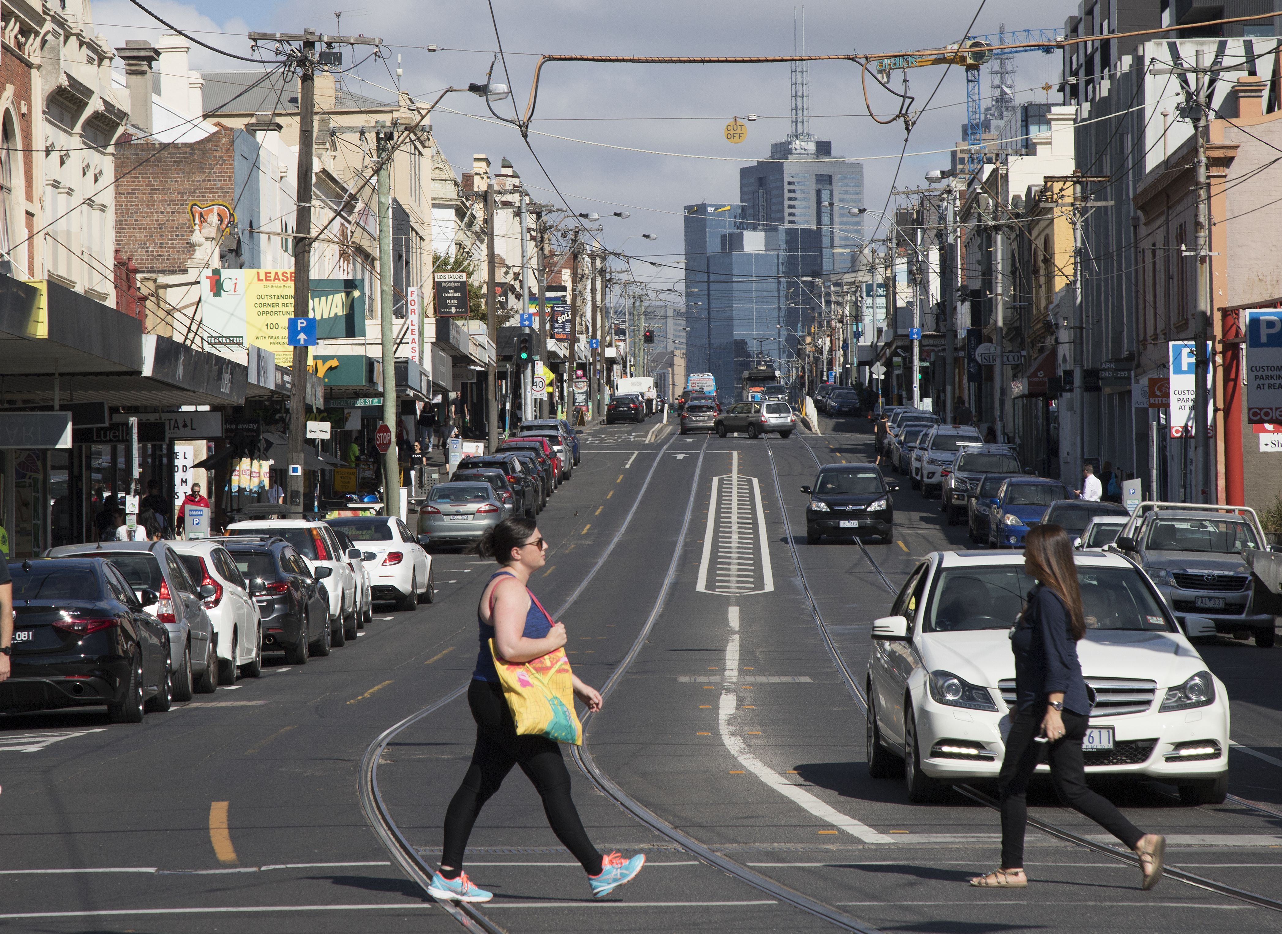 Bridge Road in Richmond, which is becoming a foodie destination. Photo: Leigh Henningham