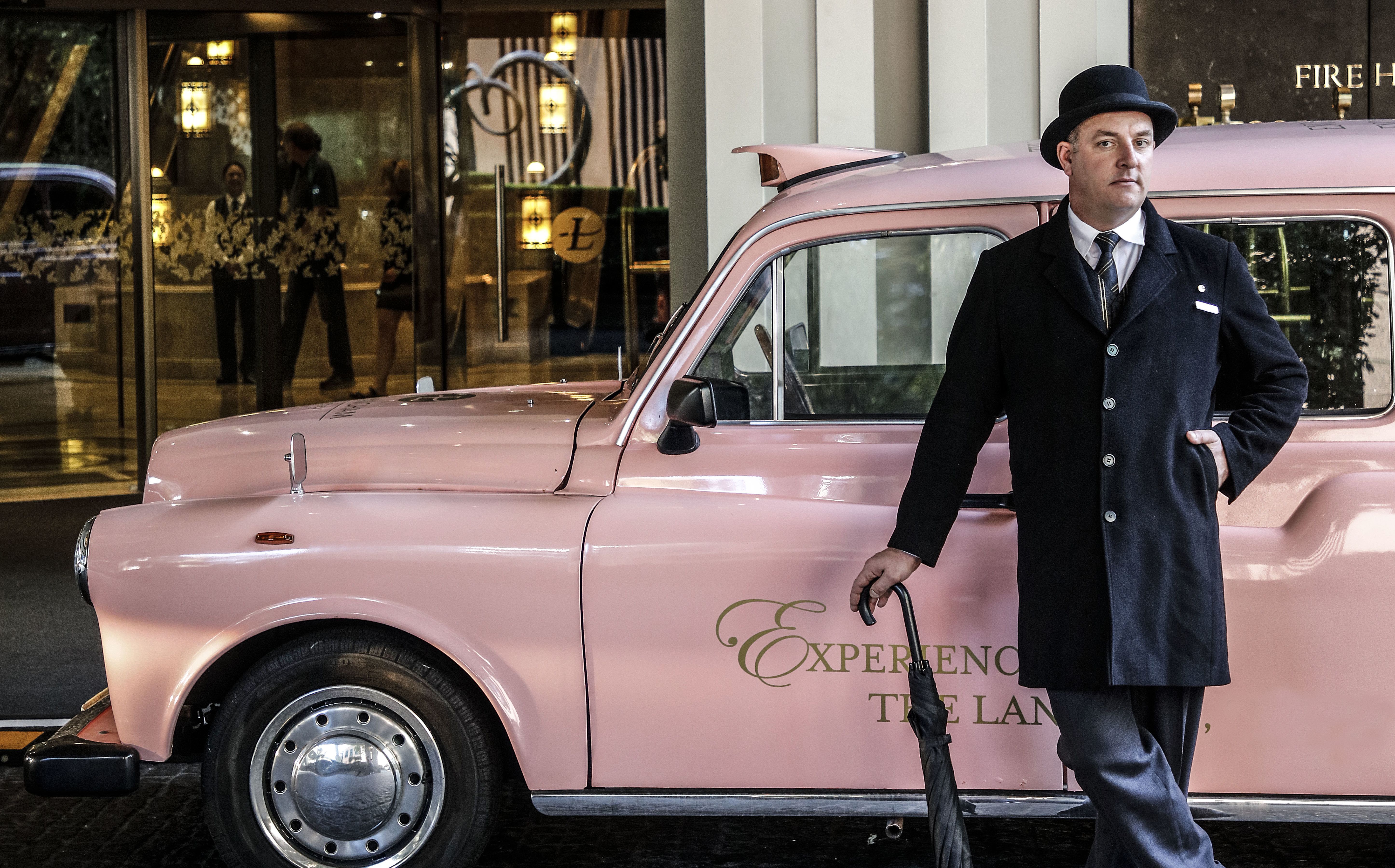 I am Andrew Startin ... and I’m a head doorman at The Langham