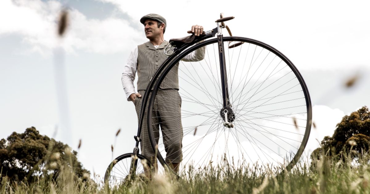 First Person I M Dan Bolwell And I Make Penny Farthings