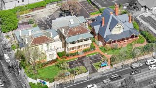 Three houses across four titles are being sold as one in Melbourne's inner east Three houses across four titles are being sold as one in Melbourne's inner east