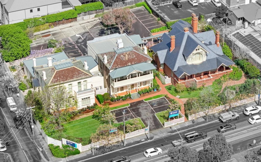 Three houses across four titles in Hawthorn offered as a package for $10 million