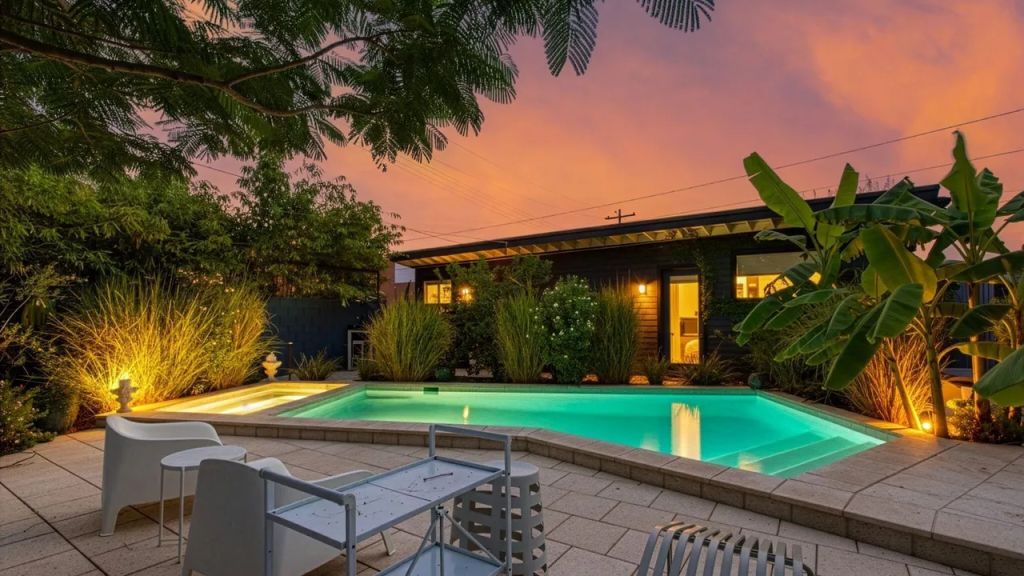 Mid-Century retreat with 'Scooby Doo' basement door hits market for $2.4m