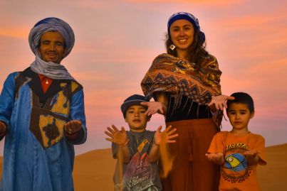 'People have been so kind to us': Meet the family who are professional nomads