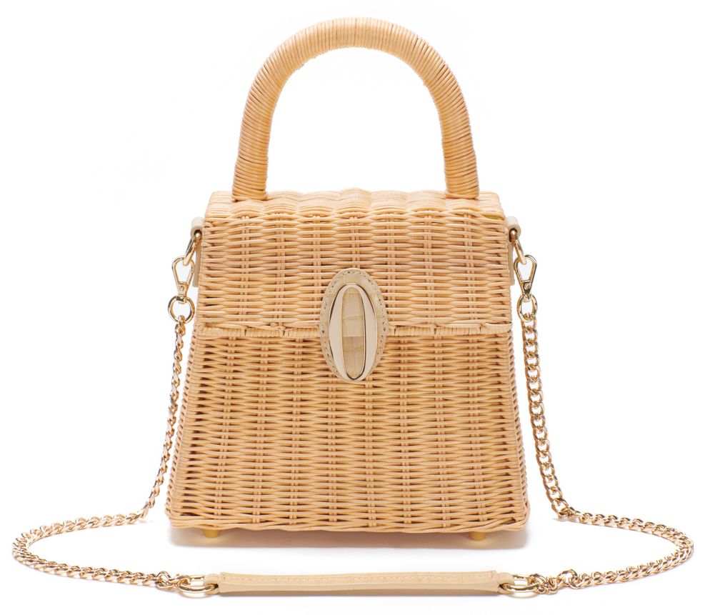 The Lilah basket handbag by Orles. Photo: Supplied.